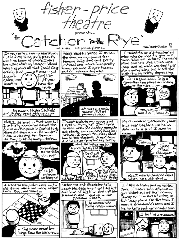 Fisher-Price Theatre: Catcher In The Rye pt. 1