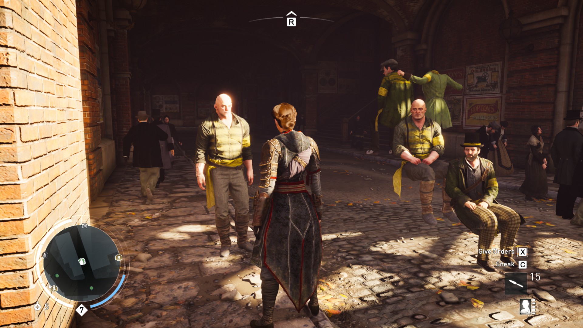 Assassin's Creed Syndicate: Four Rooks in invisible carriage