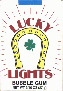 Lucky Lights bubble gum