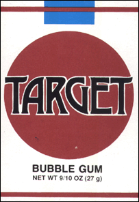 Target bubble gum