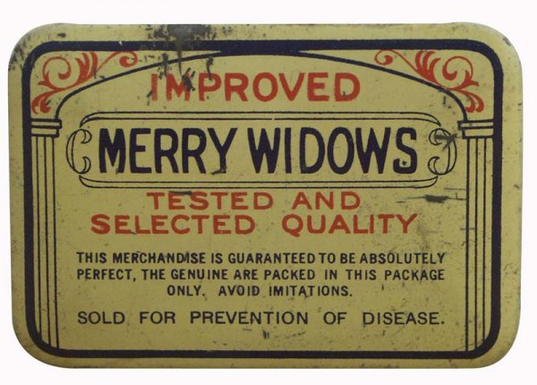 Merry Widow condoms ($224)