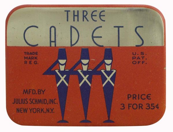 Three Cadets condoms ($112/$504)