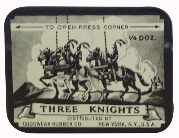 Three Knights condoms  ($168)