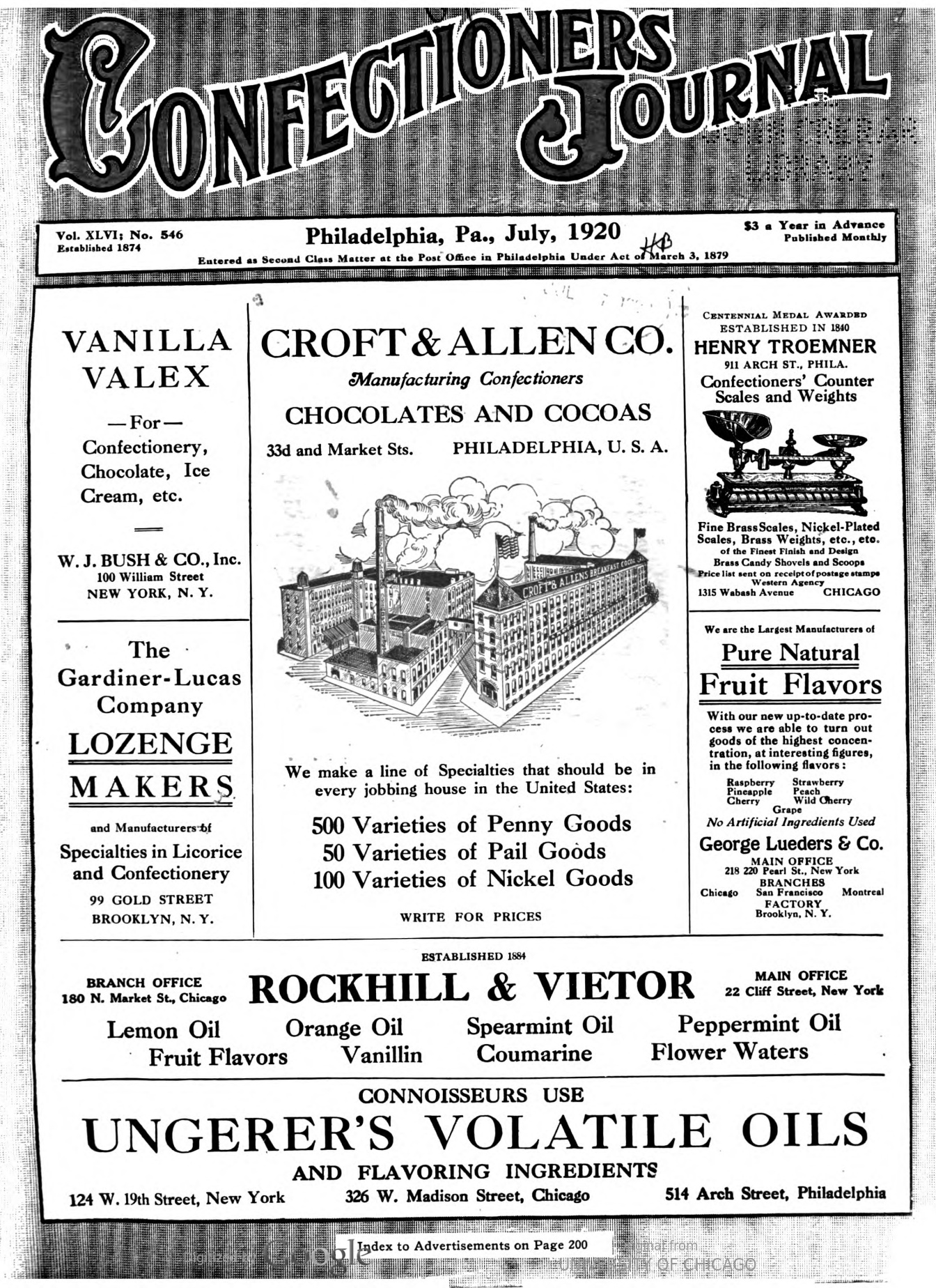 Confectioners Journal 1920jul-dec