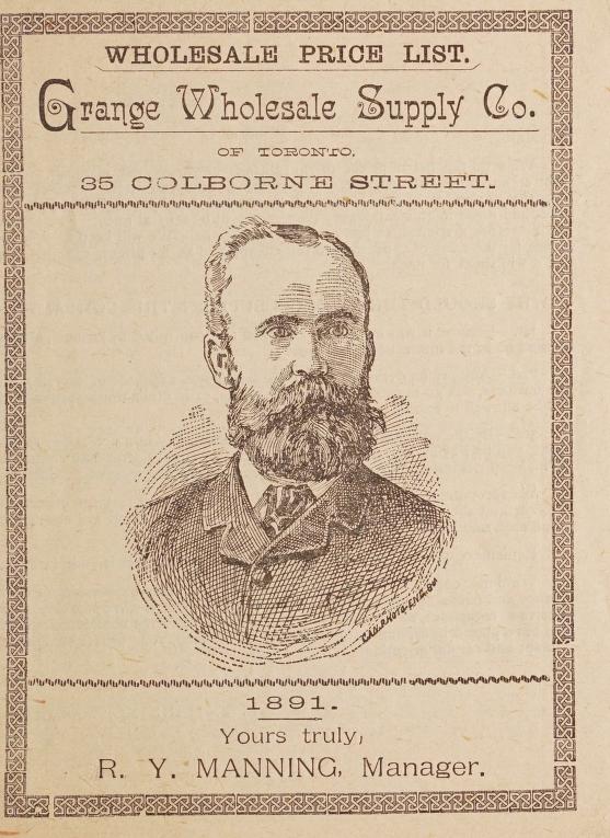 Grange Wholesale Supply Co. 1891