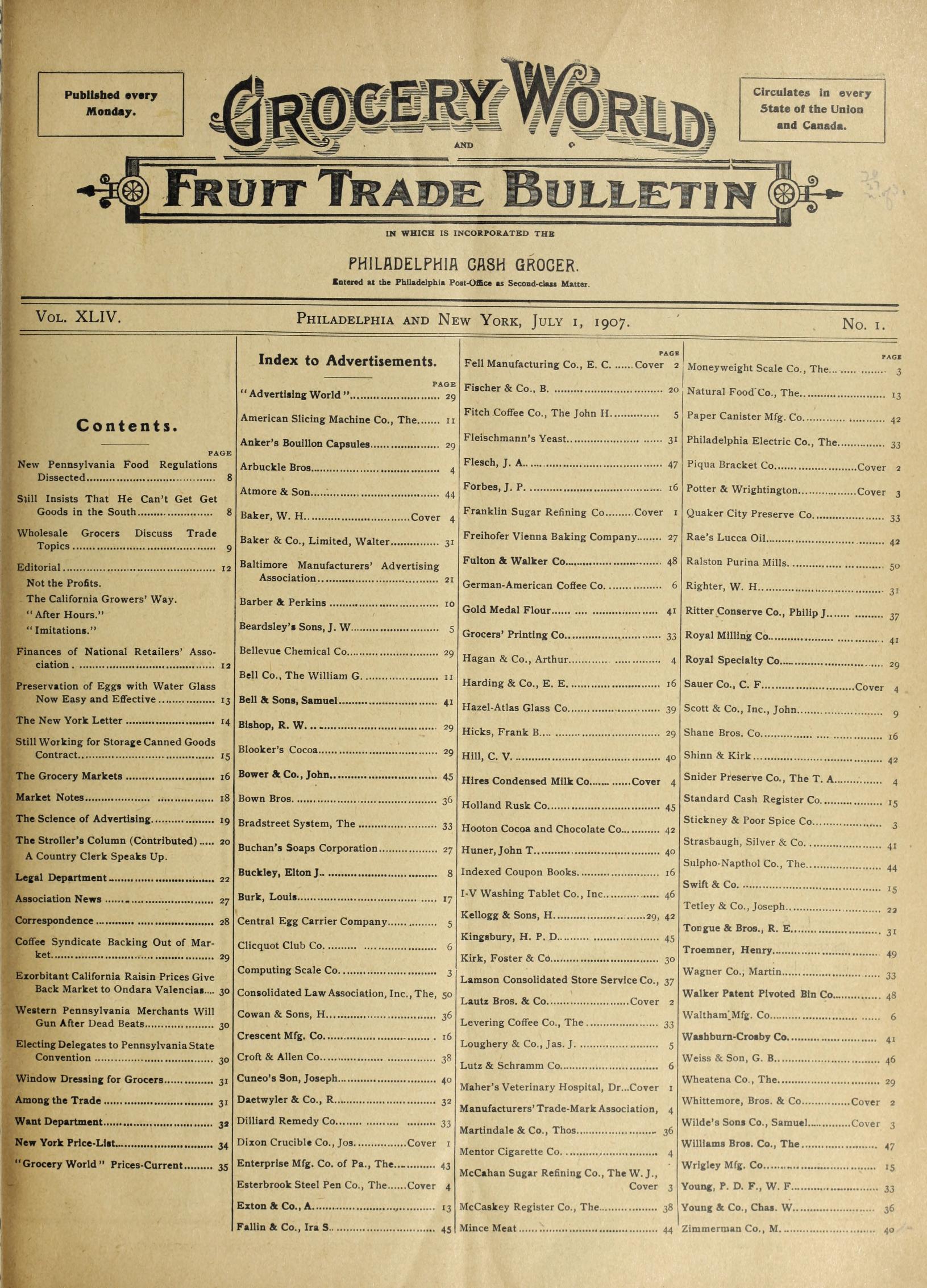 Grocery World and General Merchant 1907jul