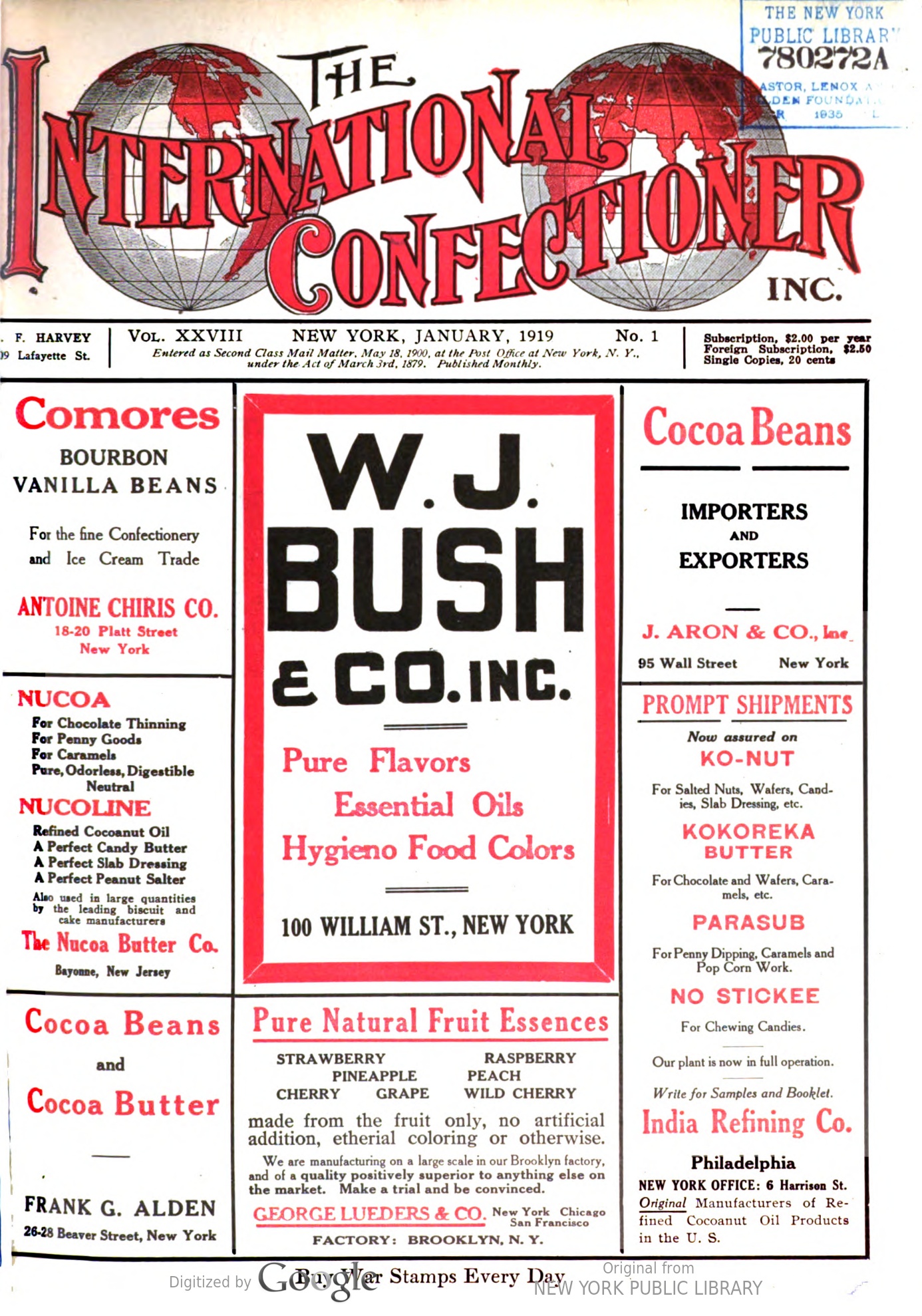 International Confectioner 1919