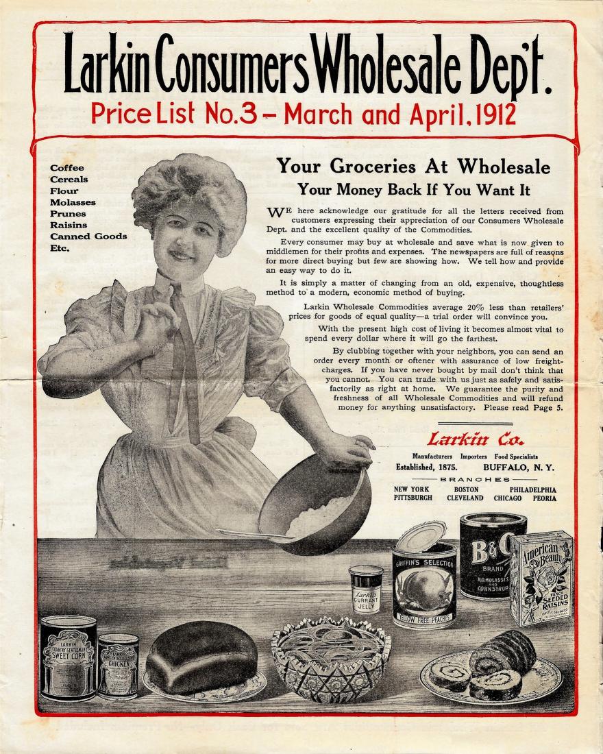 Larkin Groceries 1912