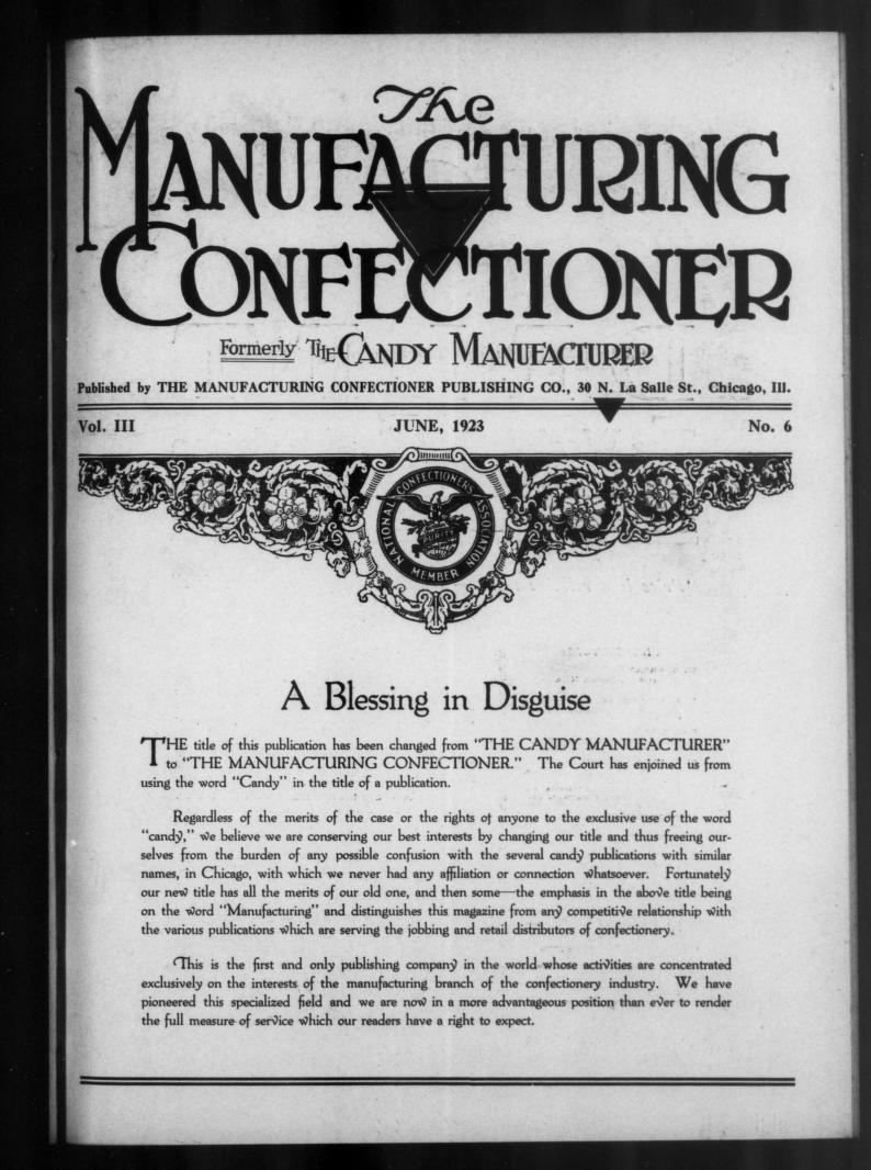 Manufacturing Confectioner 1923jun