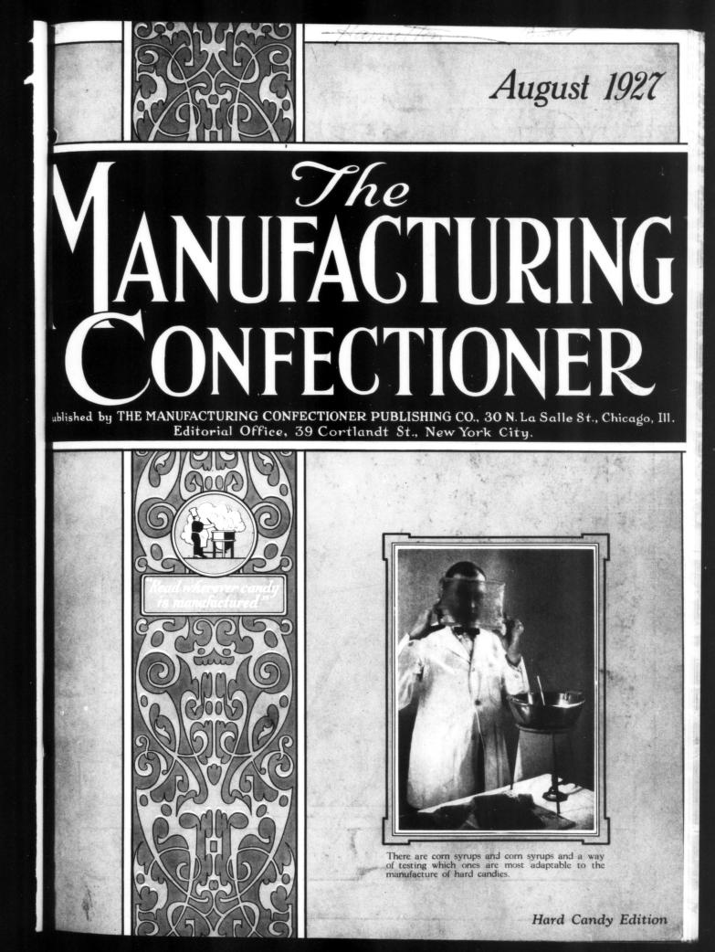 Manufacturing Confectioner 1927aug