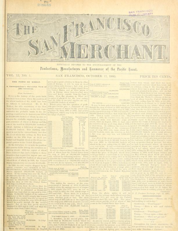 San Francisco Merchant 1883oct, The
