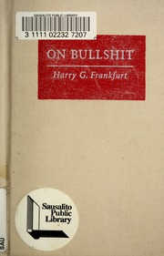 On Bullshit