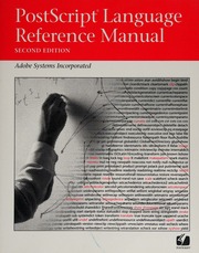 Postscript Reference Manual