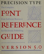 Precision Type Font Reference Guide