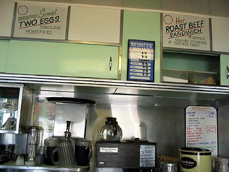 Dot's Diner interior