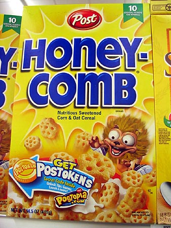 Psychotic cereal mascot