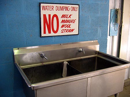 sink sign