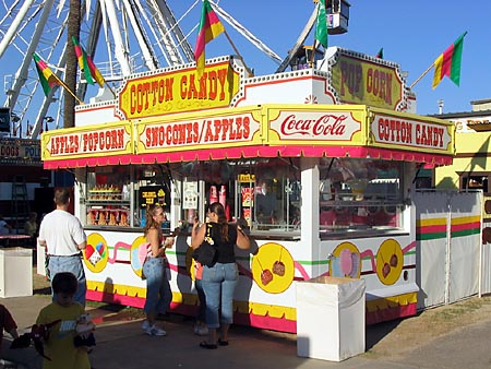 food booth trailer vendor