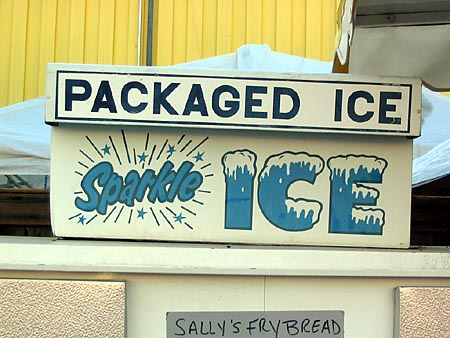 sparkle ice sign