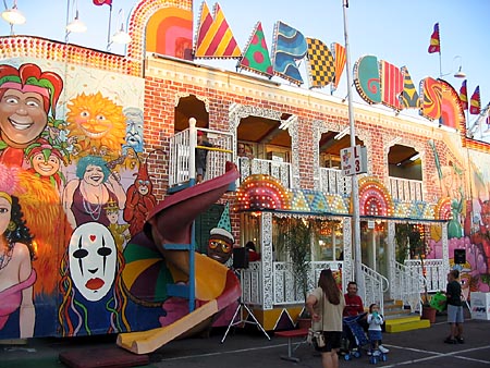 Mardi Gras fun house